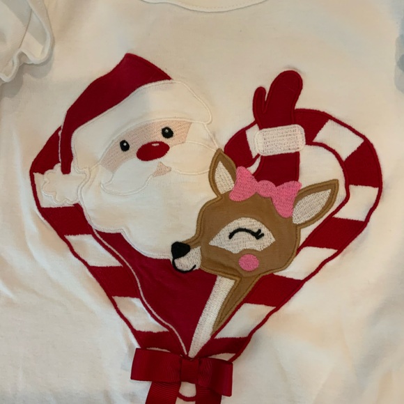 Gymboree Santa tee. - Picture 2 of 4